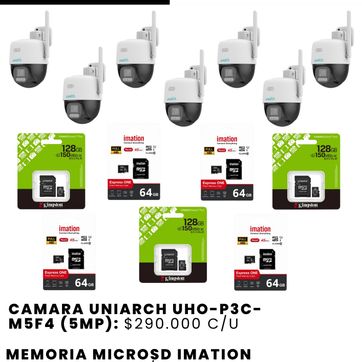 Imagen del producto KIT WIFI UNIARCH X7 EXTERIOR 5MP