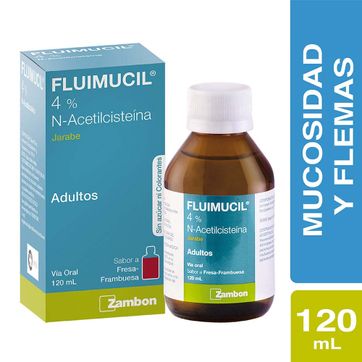 Imagen del producto FLUIMUCIL 4% ADULTO JBE X 120 ML