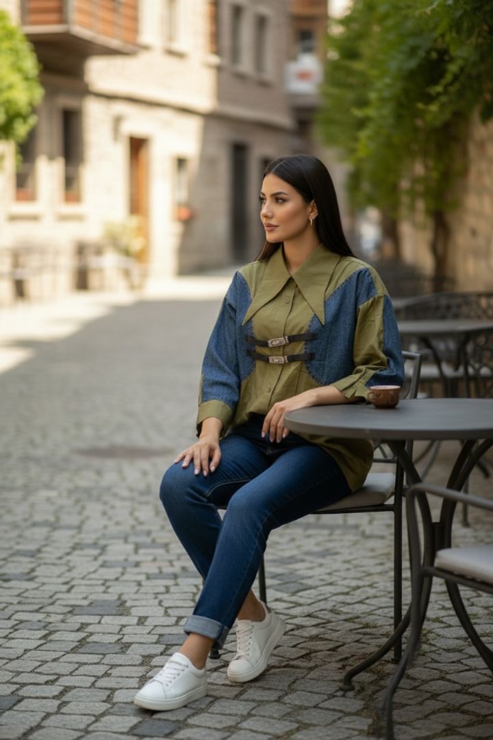 BLUSÓN ELEGANT GREEN 