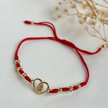 Imagen del producto Pulsera corazón Guadalupe 
