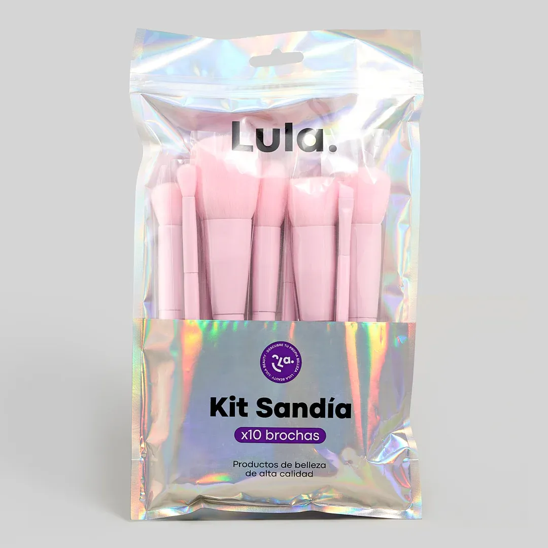 KIT DE BROCHAS X10 SANDIA LUALA