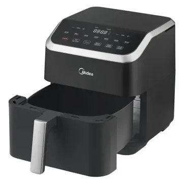 FREIDORA DE AIRE MIDEA DIGITAL 5.5 LTS ANTIADHERENTE - imagen 2