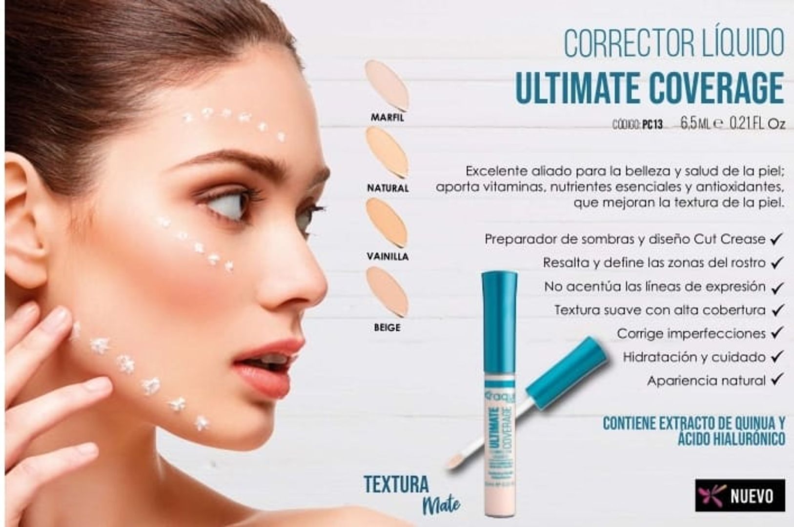 Corrector liq ultimate coverage raquel