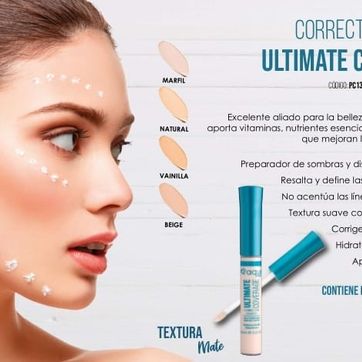 Corrector liq ultimate coverage raquel - imagen 1