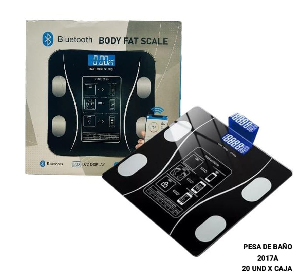 BASCULA INTELIGENTE CON BLUETOOTH