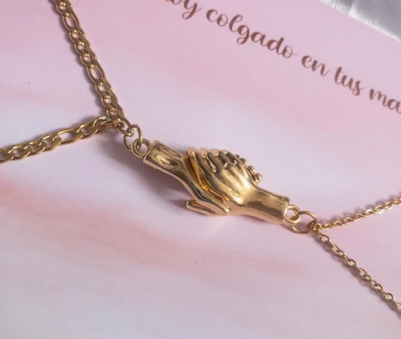 CADENAS PAREJA MANOS IMÁN 