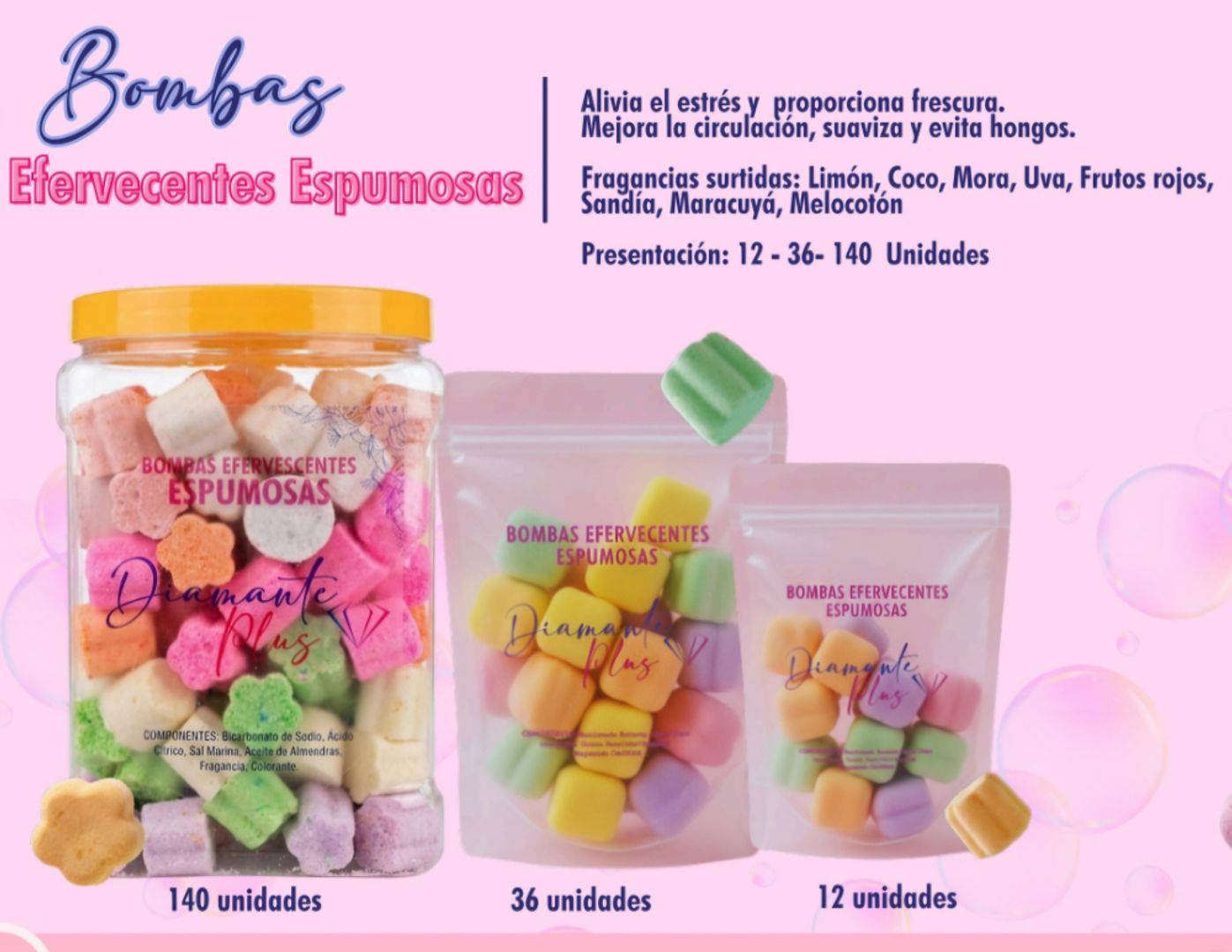 BOMBAS EFERVESCENTES 