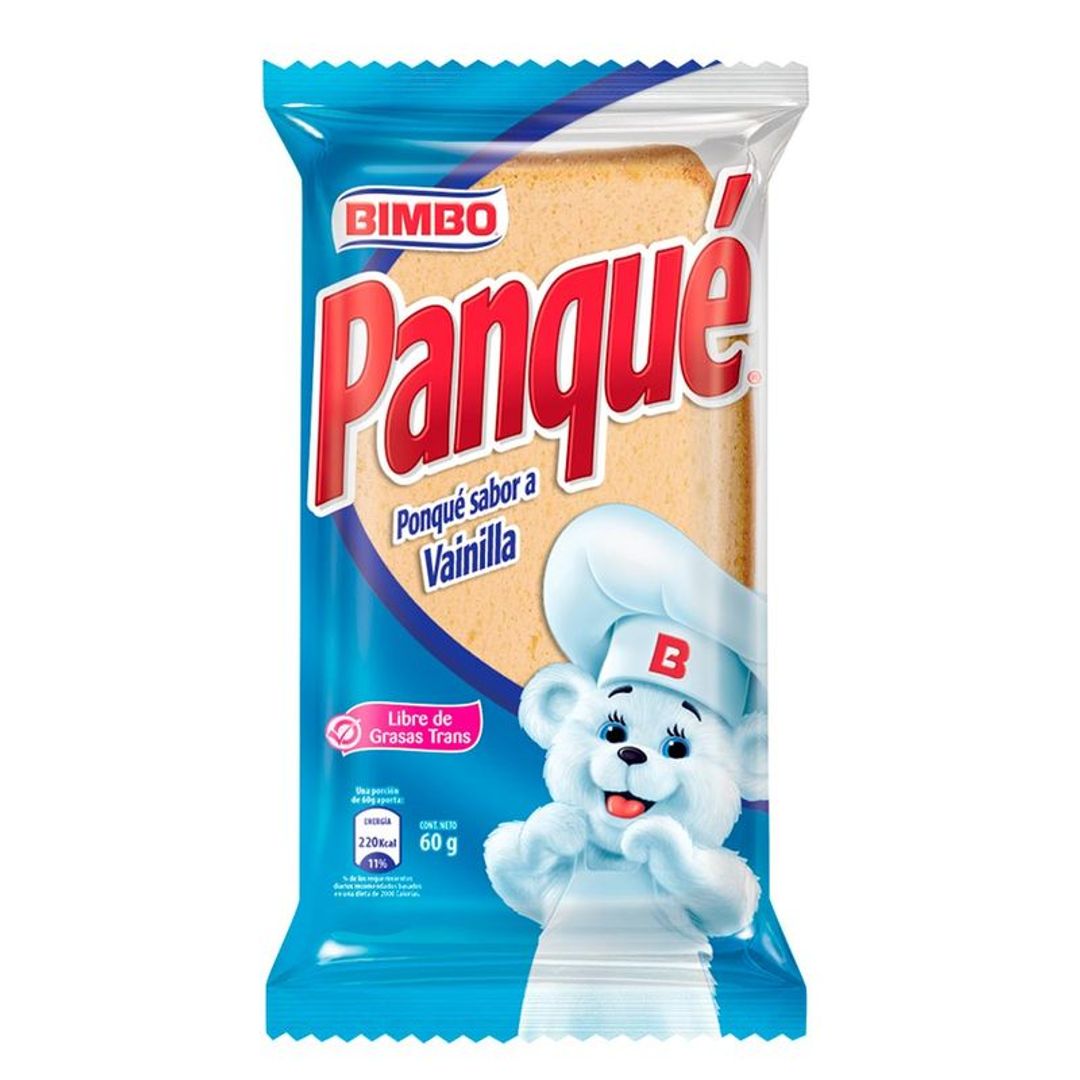 PANQUE VAINILLA*60G BIMBO