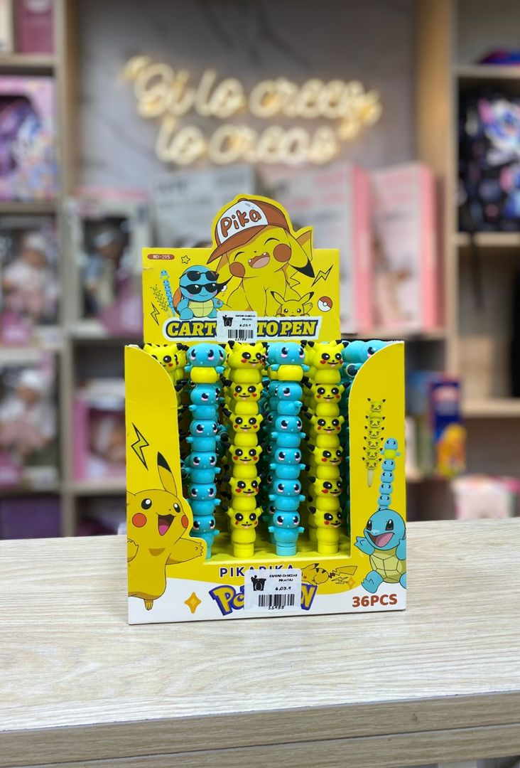 LAPICERO PIKACHU CABEZA 