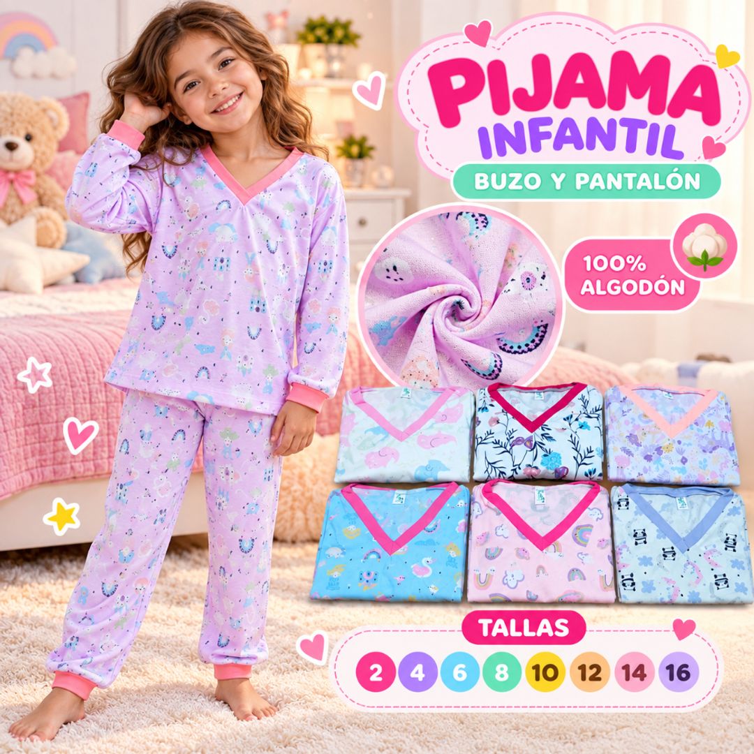PIJAMA CHEPELIN (UNIDAD MAYOR )