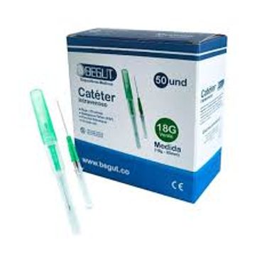 Imagen del producto CATETER 18G VERDE BEGUT UNIDAD