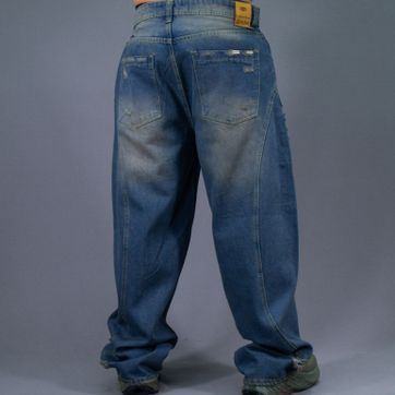 JEANS SUPER BAGGY CORTES AZUL - imagen 6