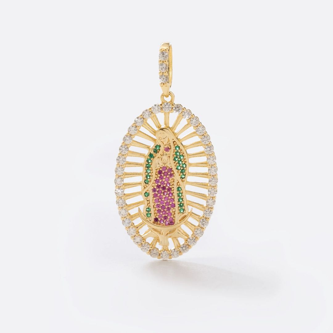 D Virgen Guadalupe colores 