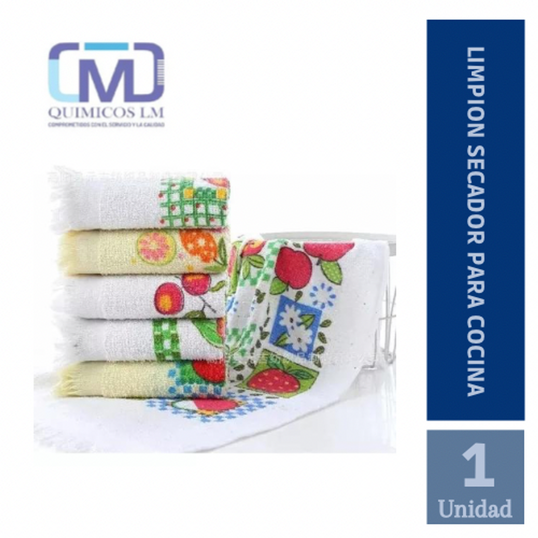 LIMPIÓN/TOALLA CON FLECOS COCINA 