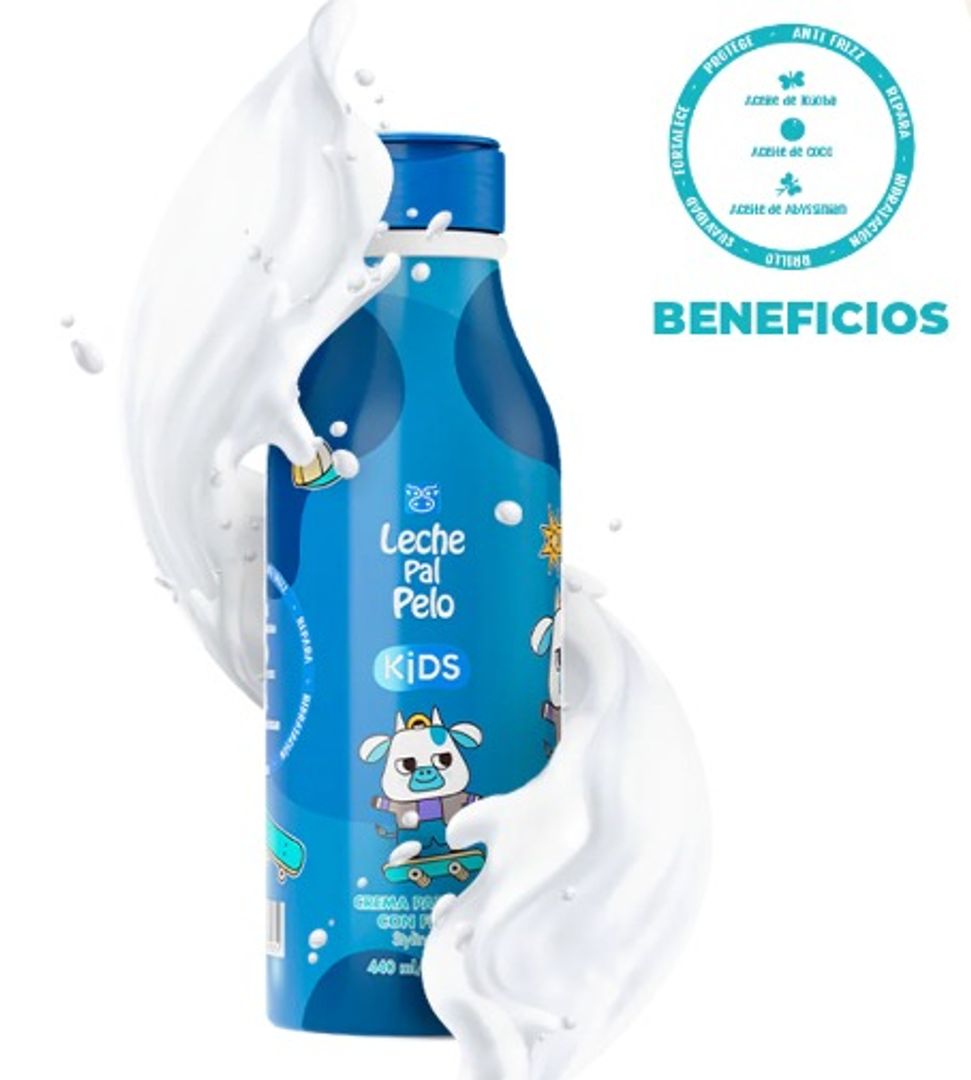 Crema para peinar con fijación para niños