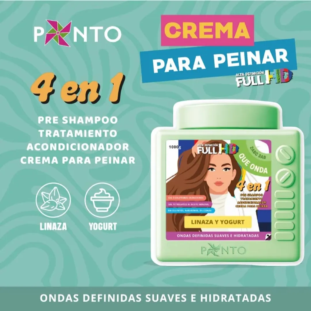 Crema para peinar qué onda 