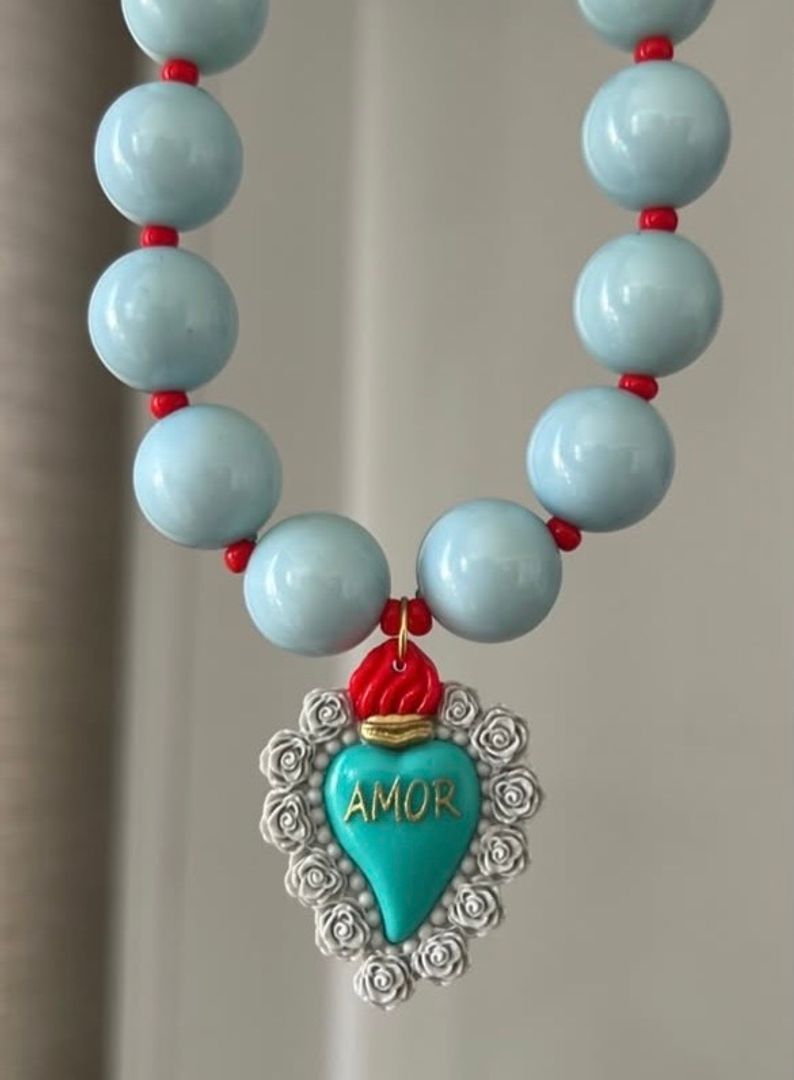 Collar amor fuego 