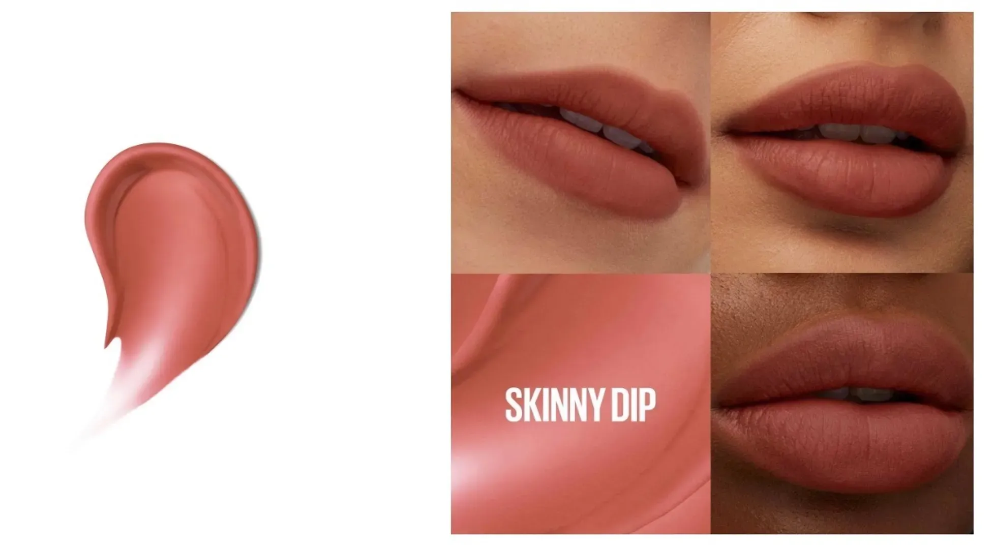 Tinta de labios cremosa Super Stay Teddy Tint de Maybelline