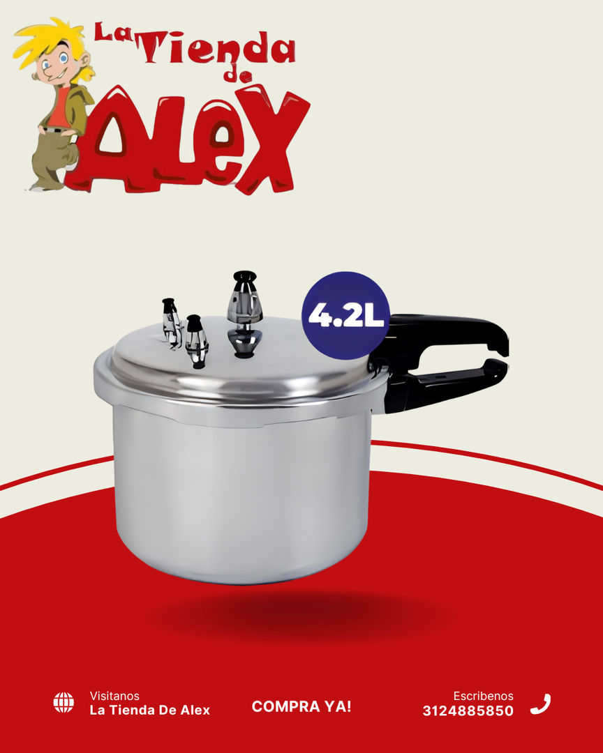 OLLA PRESIÓN DE  4.2 LITROS