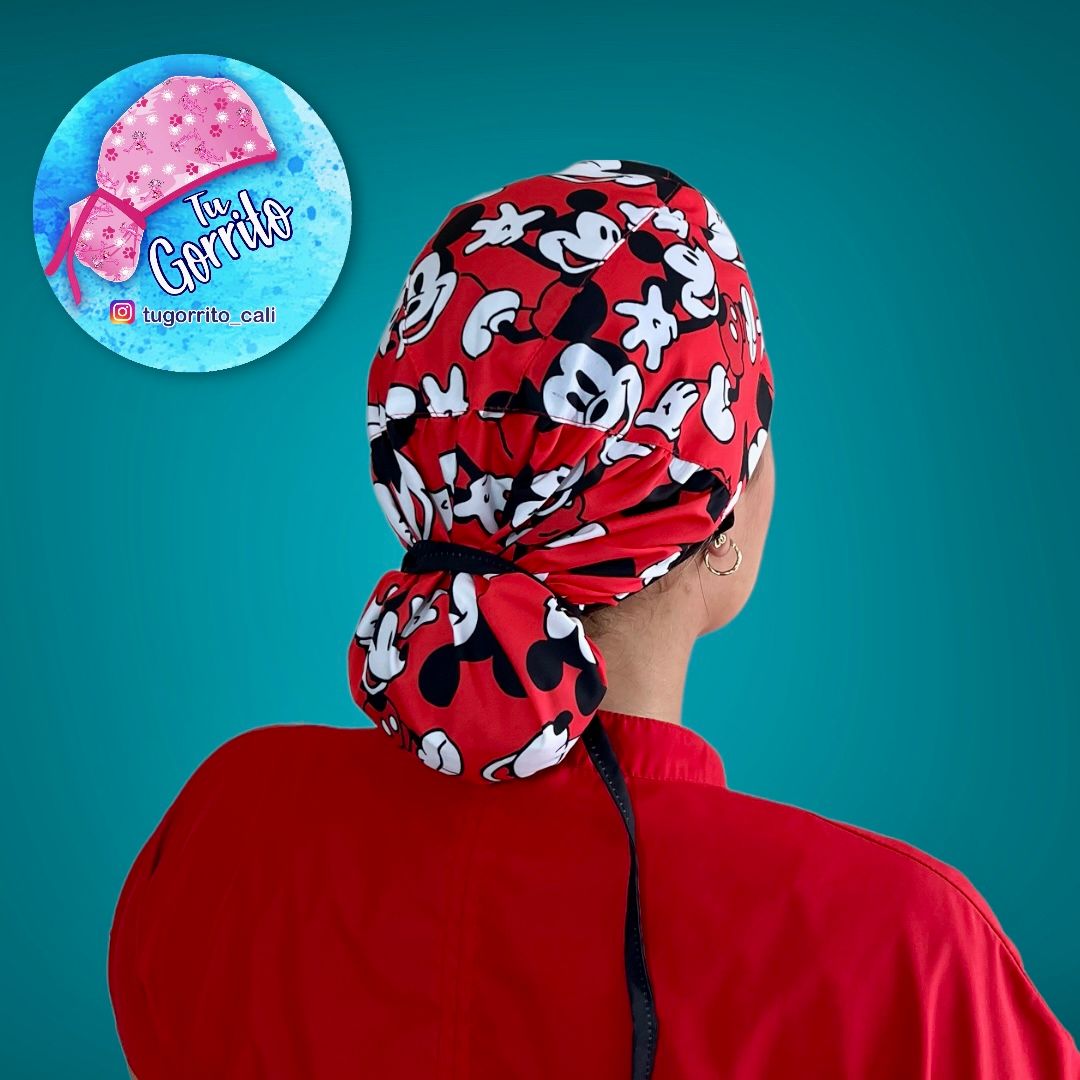 Mickey fondo rojo 