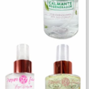Imagen del producto 367- TONICO FACIAL , AGUA DE ROSAS, SANDÍA Y ALOE VERA DE 240ML  PURPURE 
