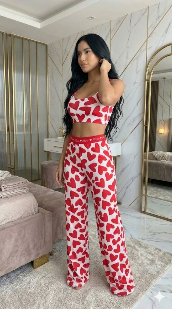 Corazones rojos 