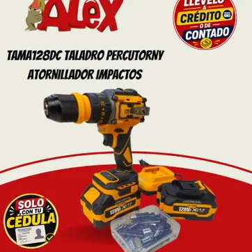 Imagen del producto TAMA128DC TALADRO PERCUTORNY ATORNILLADOR IMPACTOS