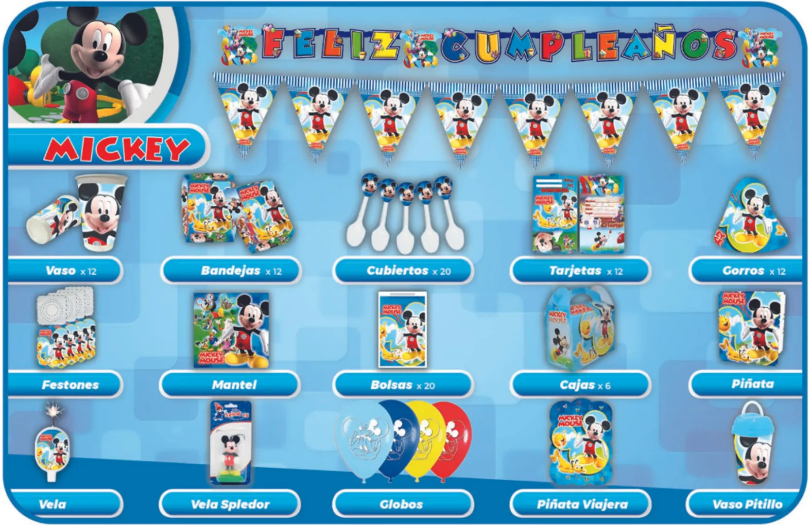 DECORACION MICKEY