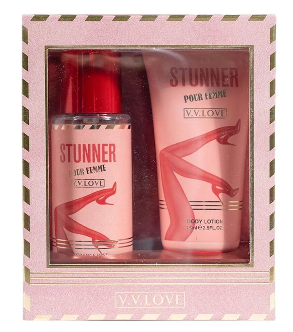 Set crema corporal 75ml + splash 90ml pour femme