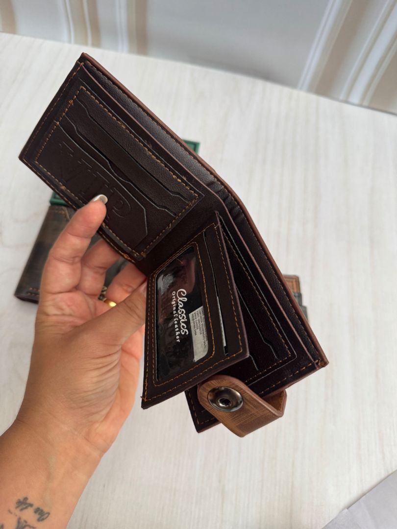Billetera para hombre en caja 