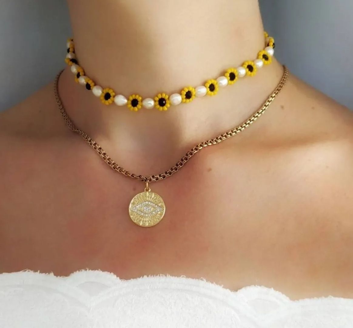 CHOKER GIRASOL 2