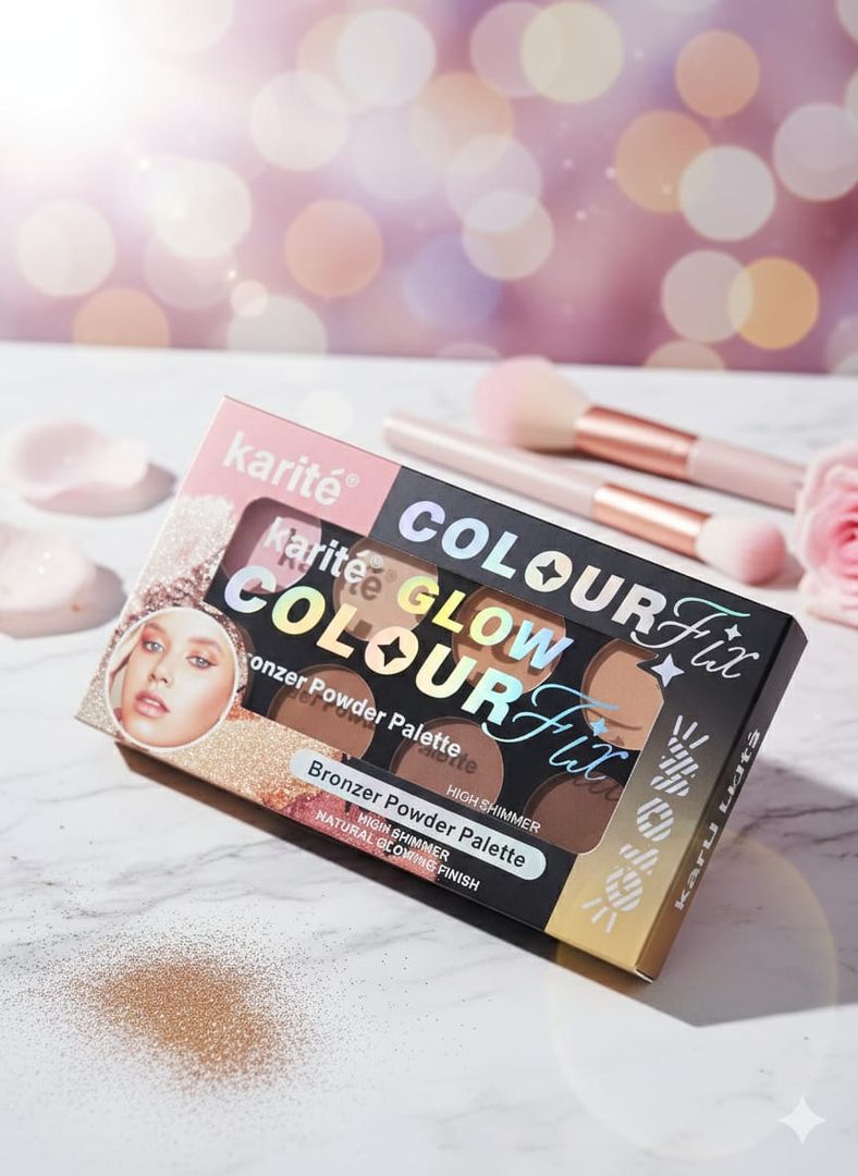 GLOW COLOUR FIX – BRONZER POWDER PALETTE KARITÉ 23109-47