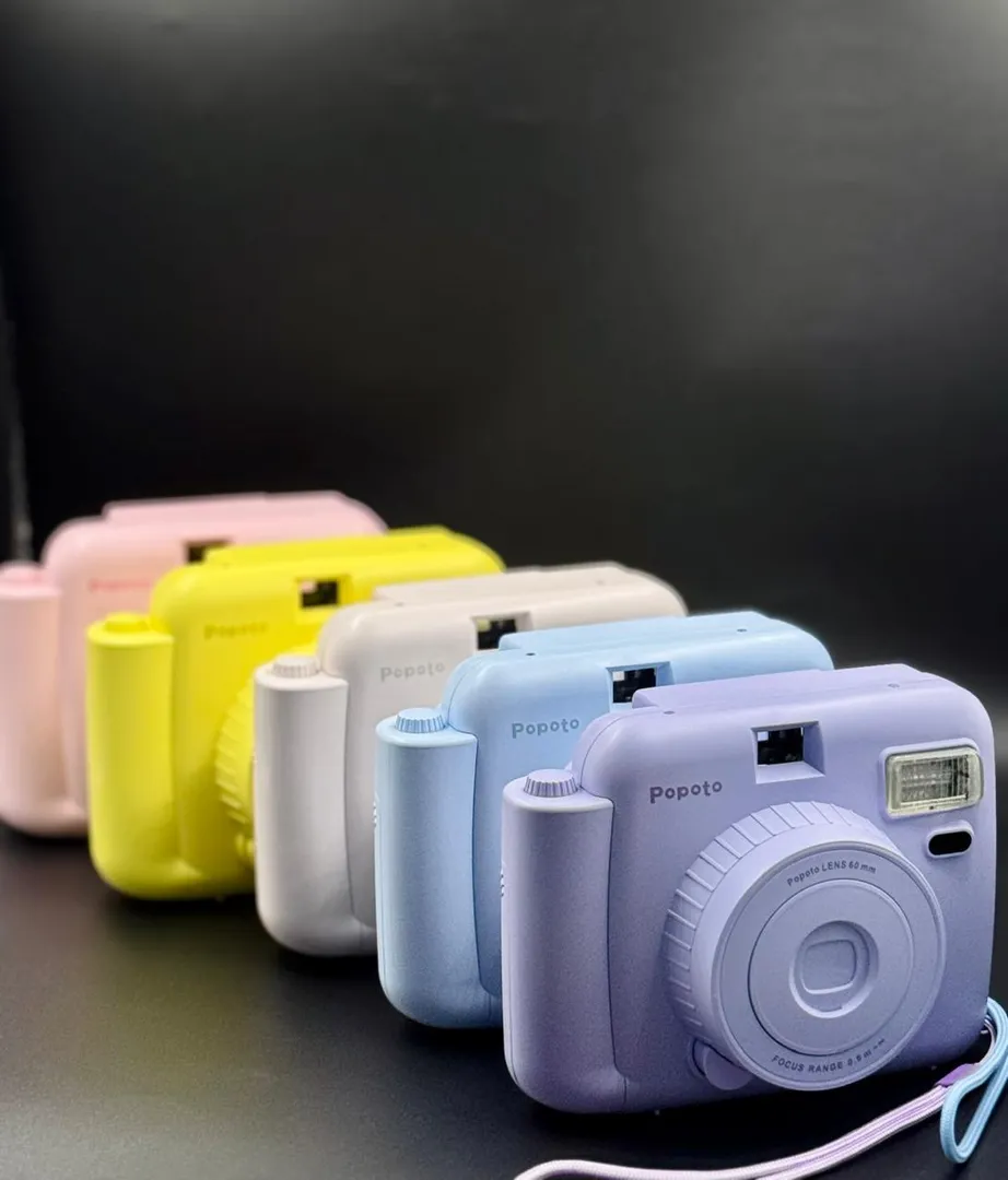 CAMARA DIGITAL INSTANTANEA POPOTO IMPRIME A COLOR + ACCESORIOS 1.1