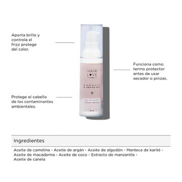 Camelia & Argán OIL - Oleo Reparador - imagen 2
