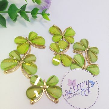 Imagen del producto Resina Verde 3x2cm unid.