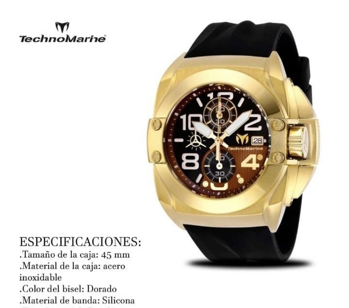 RELOJ TECHNOMARINE ORIGINAL PARA HOMBRE