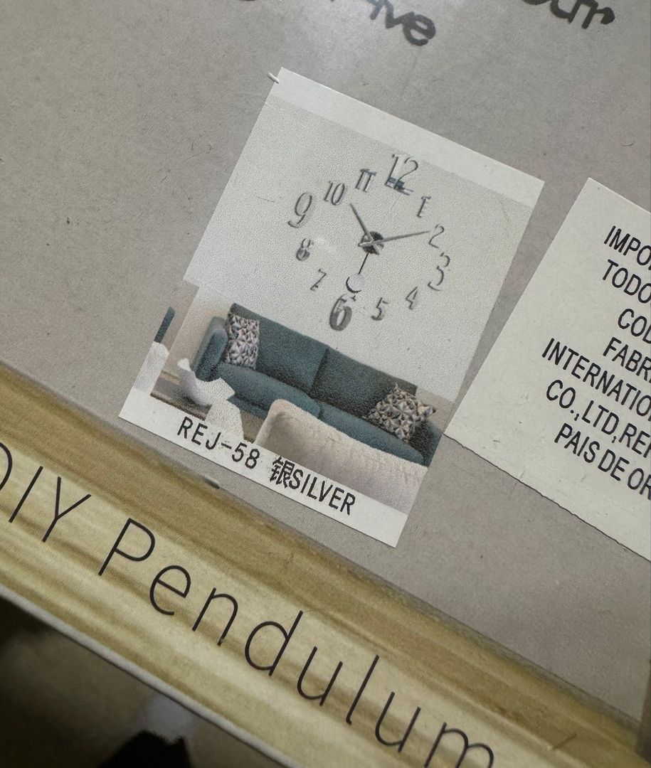 Reloj de pared grande con pendulo 