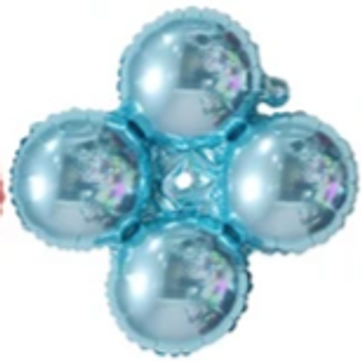 GLOBO FOIL BASE TREBOL 18' X 12 UNIDADES - imagen 1