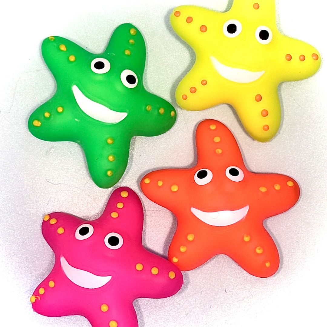 Squishy estrella neon espuma 