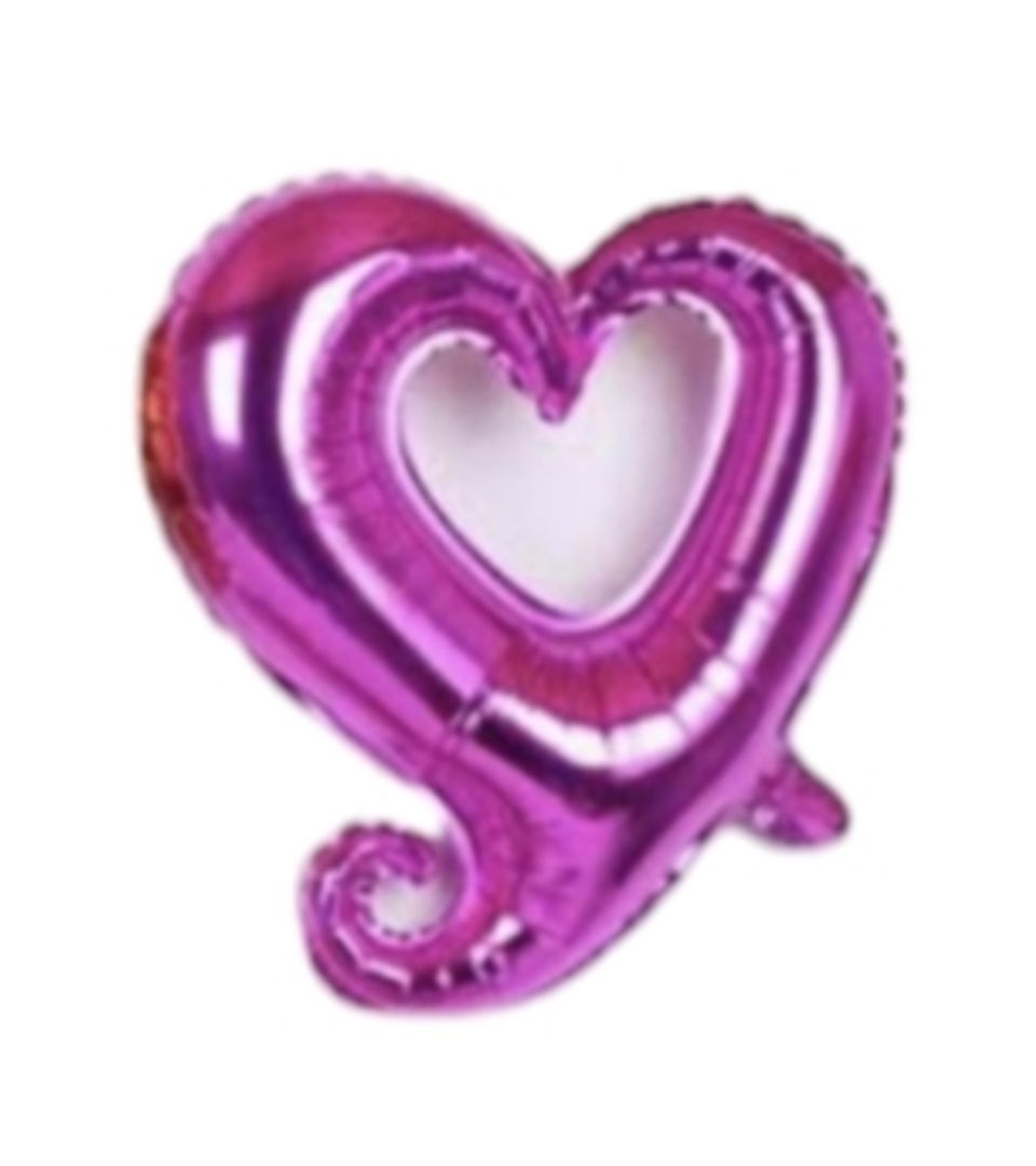 GLOBO FOIL CORAZON ABIERTO 18' 