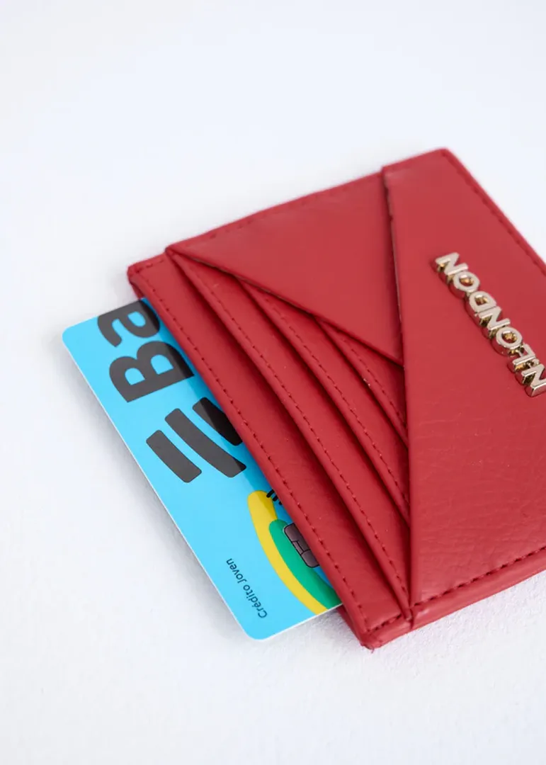 TARJETERO STONE ROJO