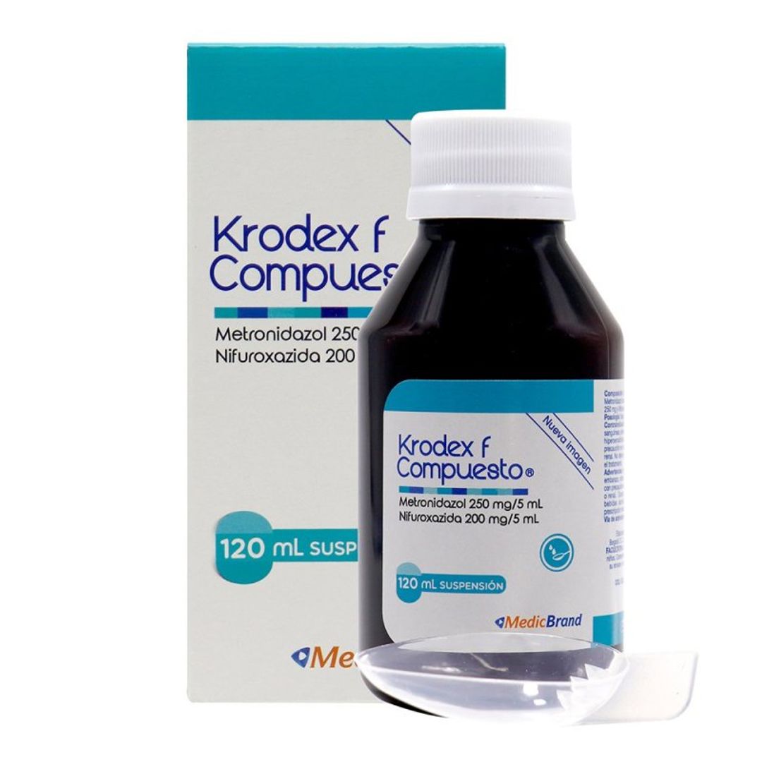 KRODEX F COMP 250/200MG JBE X 120ML