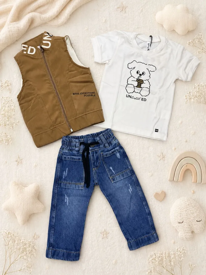 CONJUNTO TRIO PANTALON BEBITO
