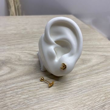 Imagen del producto Topo de seguridad, luna piedra verde, covergold 