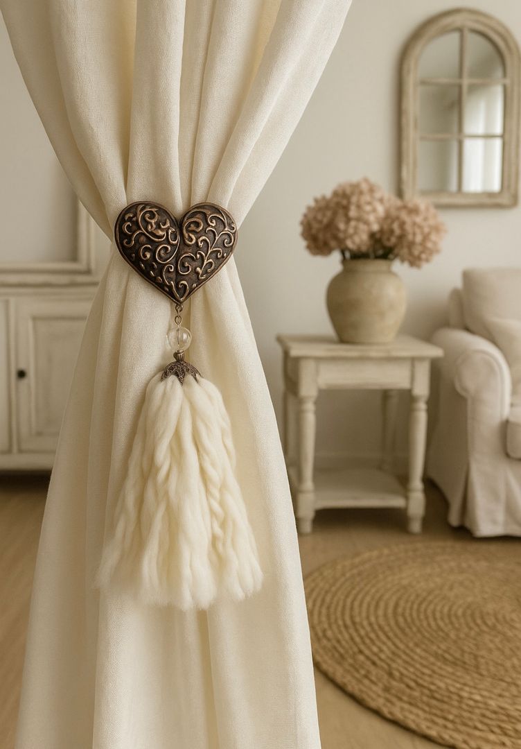 Borla sujeta cortina PAR VENDIDAS 