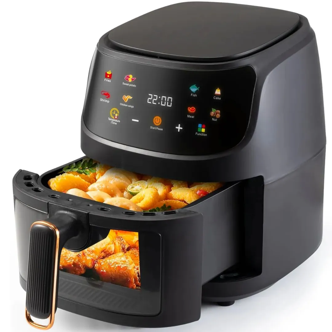 FREIDORA DE AIRE 10 LITROS AIR FRYER SILVER CRIPS
