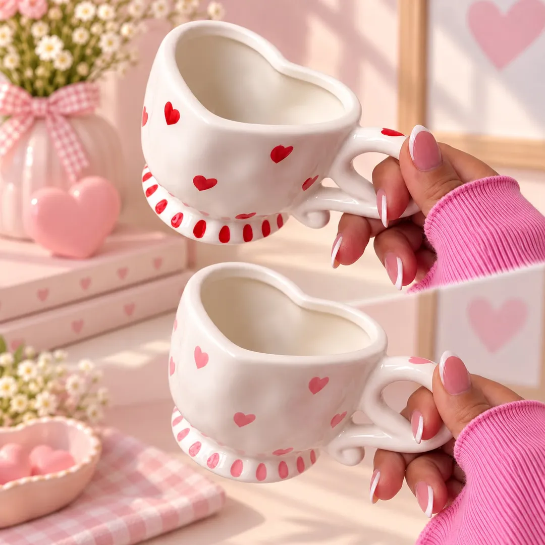Mug corazones