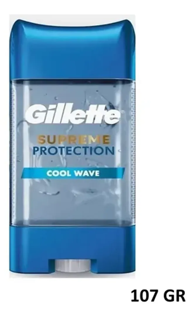 DESODORANTE GILLETTE GEL SUPREME*107G