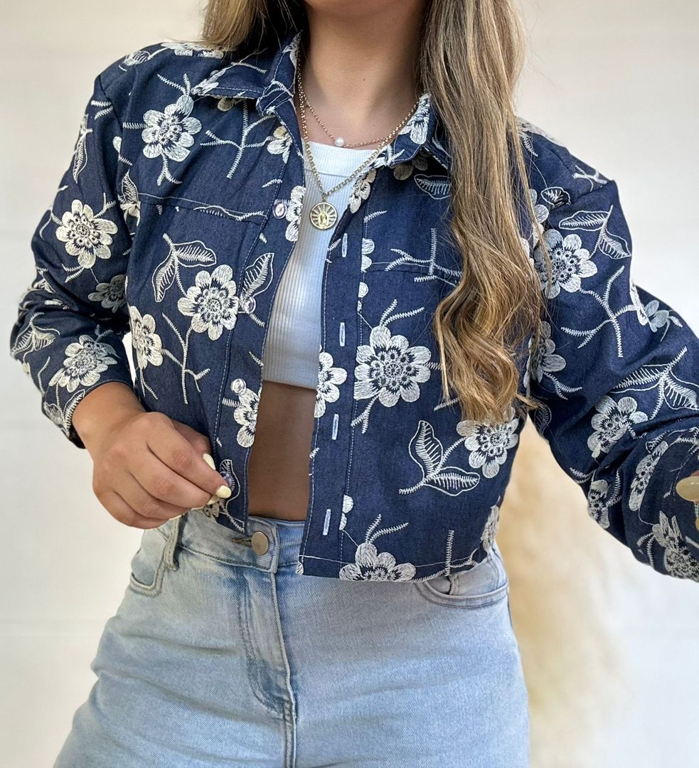 Camisa chambray