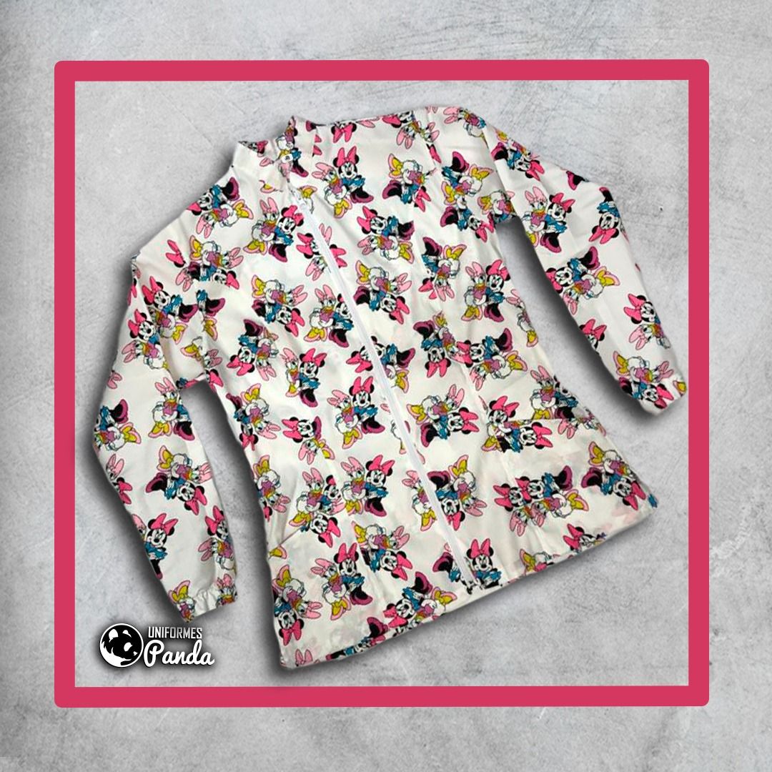 Bata Antifluido Estampada 